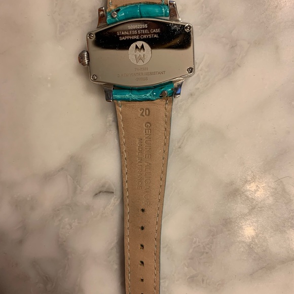 Michele Retro Coquette/Diamond Bezel/ Mother of Pearl Face;Rare style